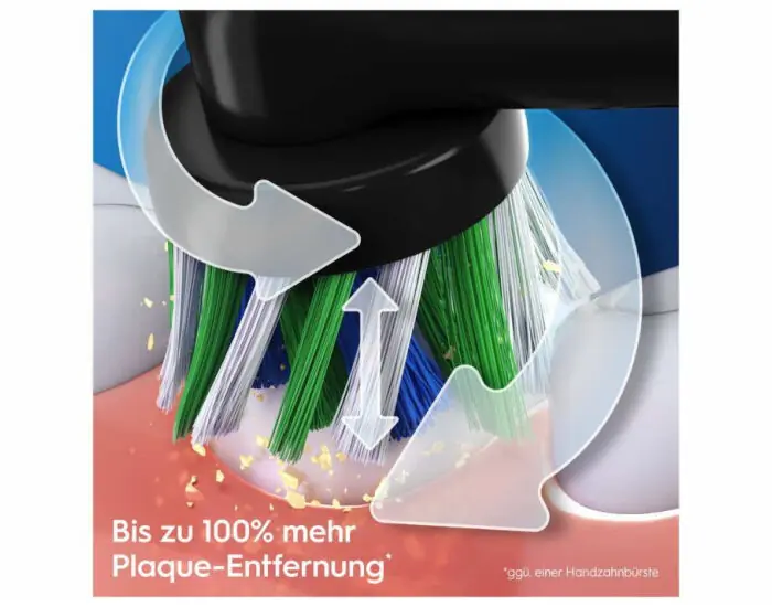 фото Електрична зубна щітка Oral-B Pro 3 3000 Cross Action Black