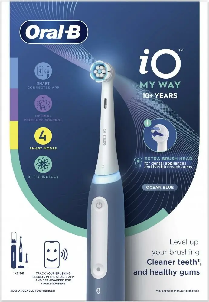 фото Електрична зубна щітка Oral-B iO Teens My Way Blue