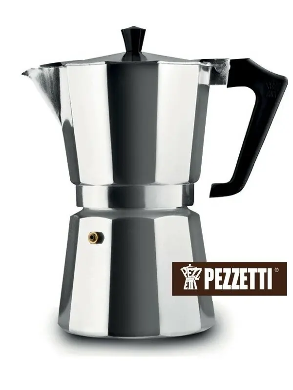 фото Кавоварка гейзерна Pezzetti ItalExpress Moka 9TZ Silver