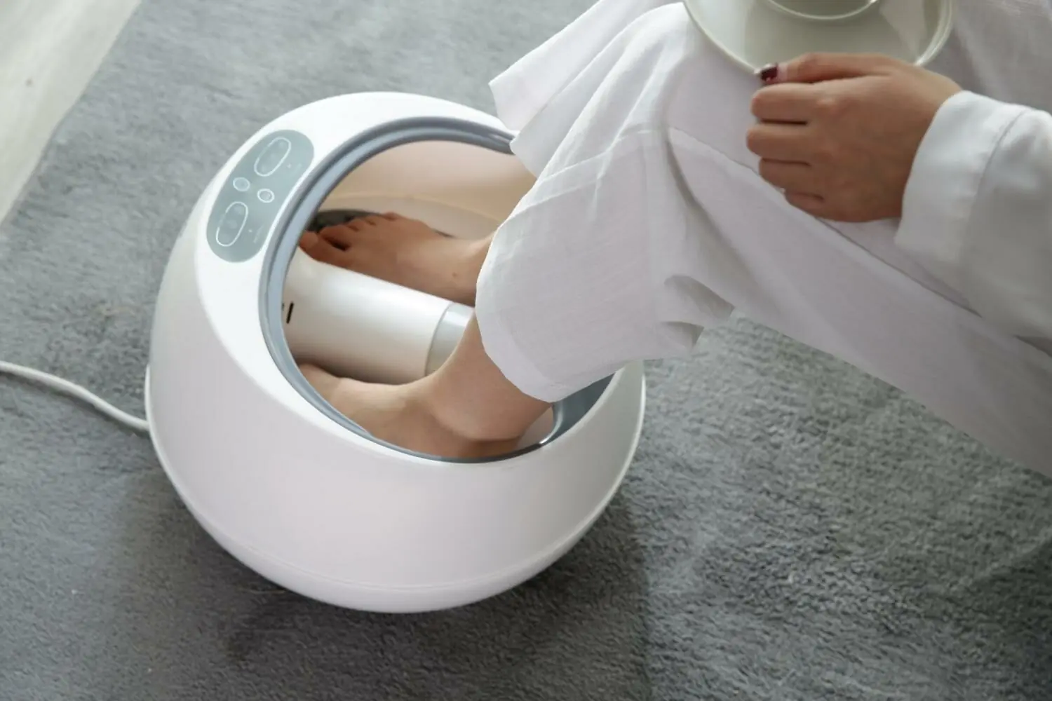 фото Масажна ванночка Naipo oFlexiSpa White