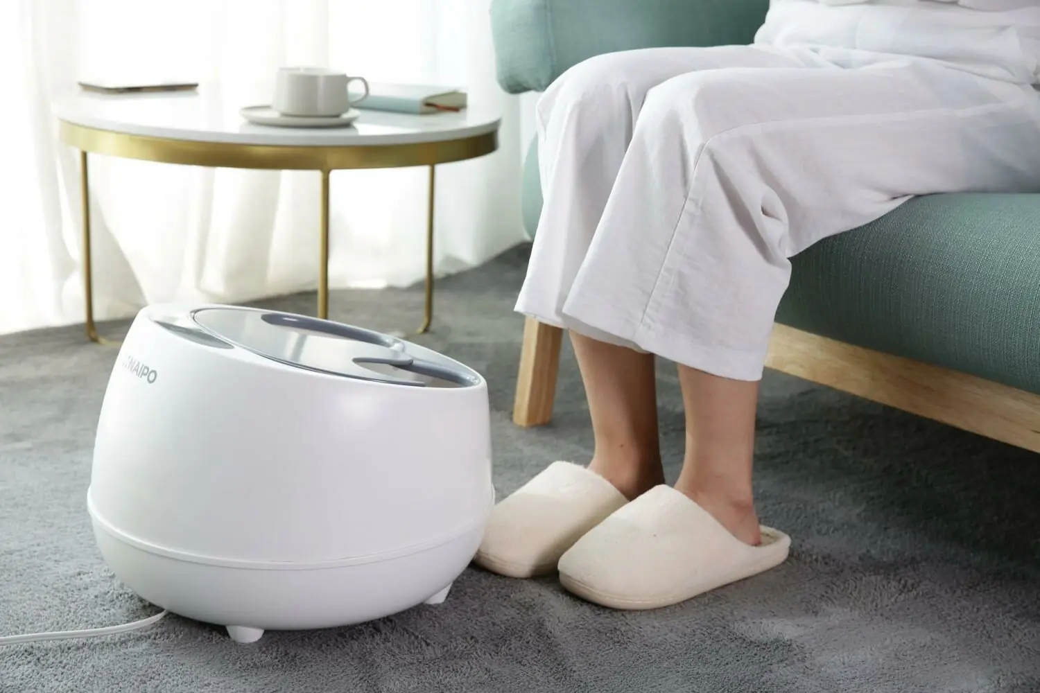 фото Масажна ванночка Naipo oFlexiSpa White