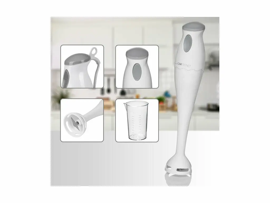 фото Занурюваний блендер Clatronic SM 3577 White
