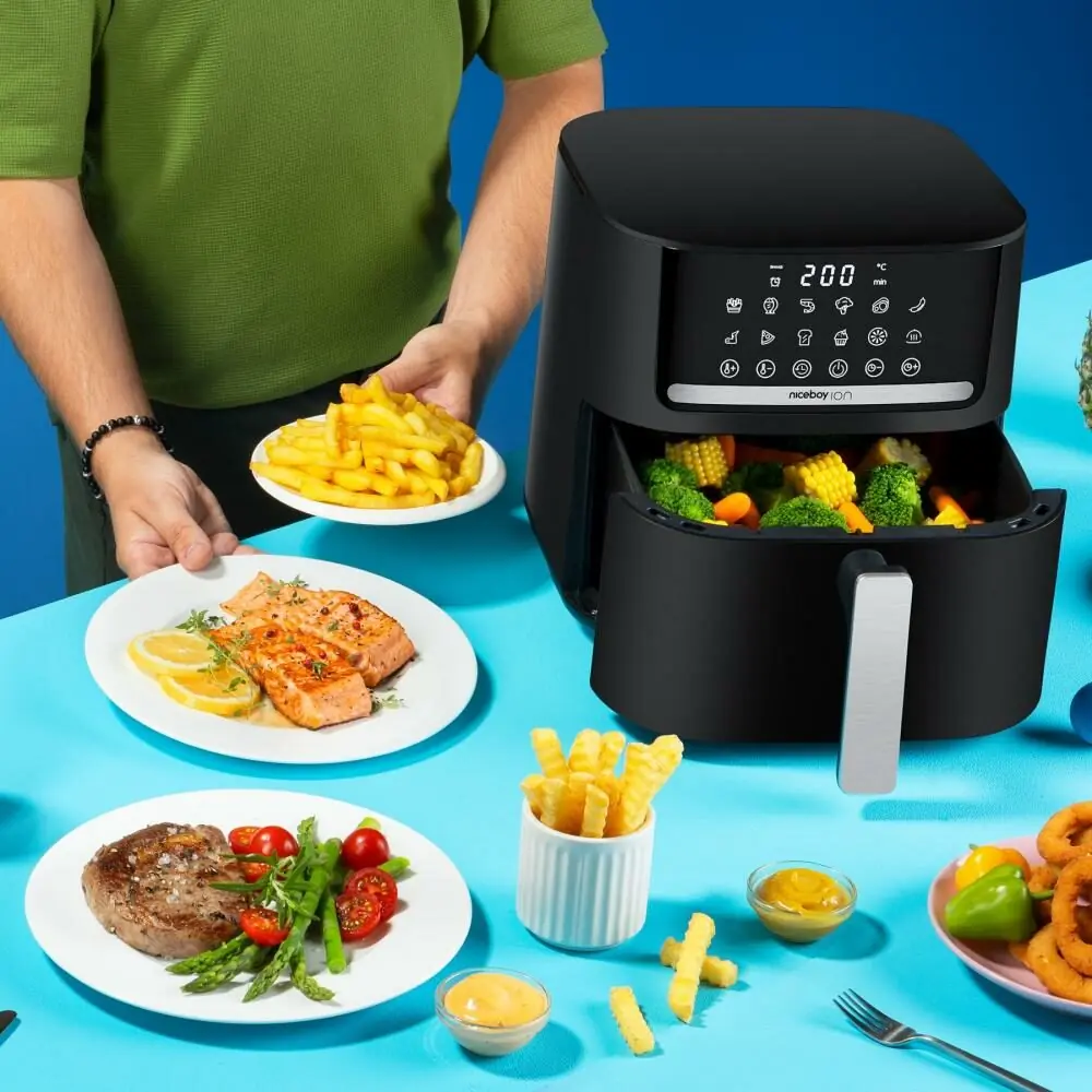 фото Мультипіч (аерофритюрниця) Niceboy ION AirFryer Pro Black