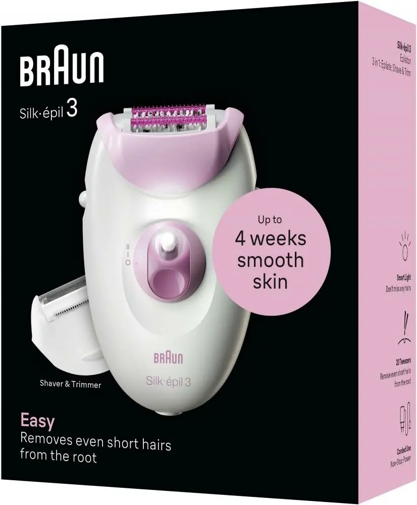 фото Епілятор Braun Silk-epil 3 SE 3-031