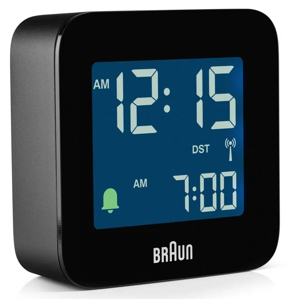 фото Настільний годинник Braun BC08 Black