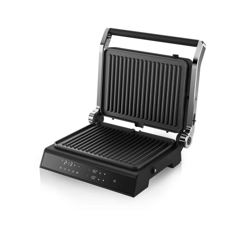 фото Електрогриль притискний Niceboy ION Grillmaster Black