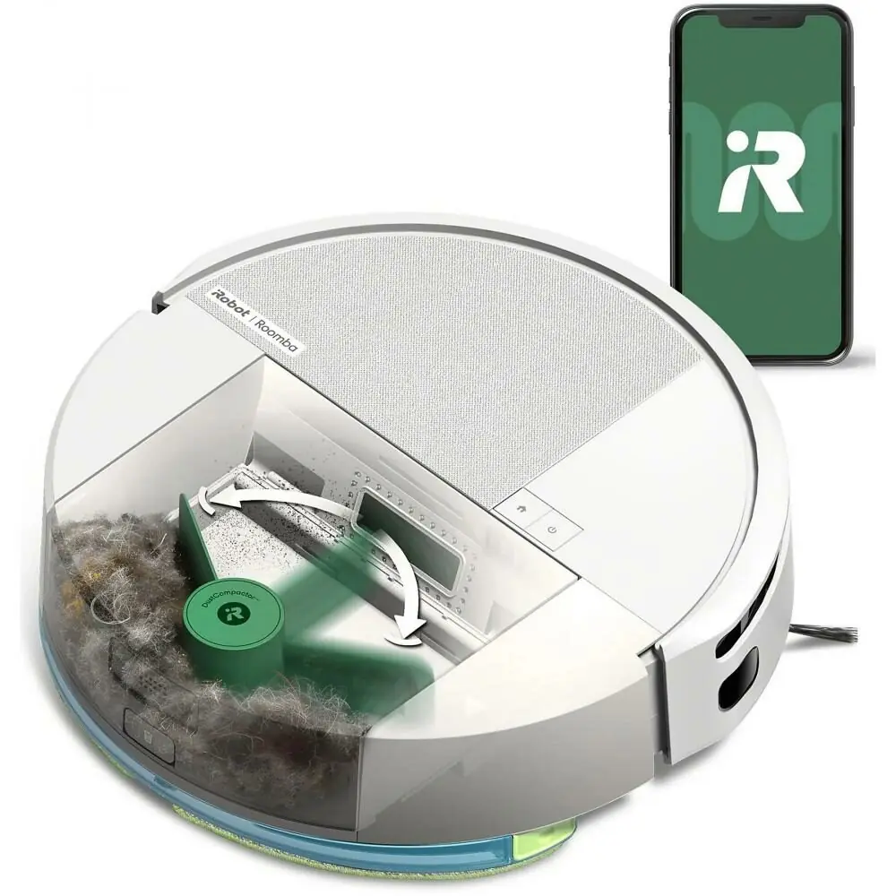 фото Робот-пилосос iRobot Roomba Combo 205 White