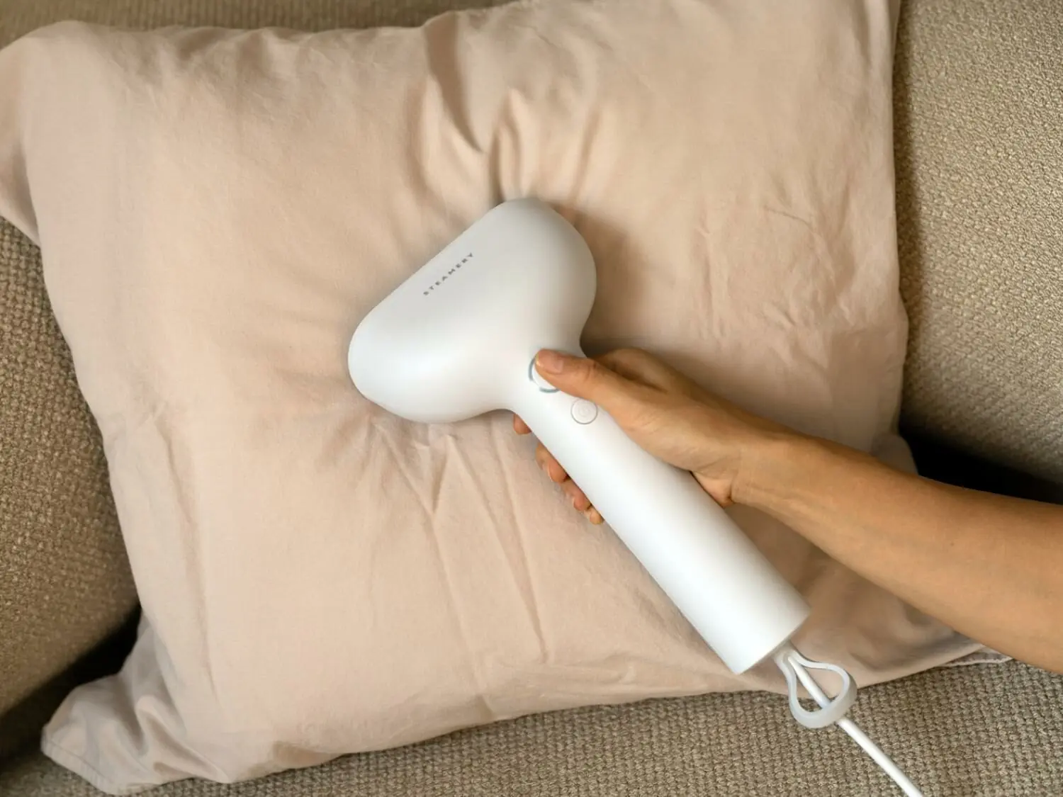 фото Відпарювач Steamery Cirrus X White