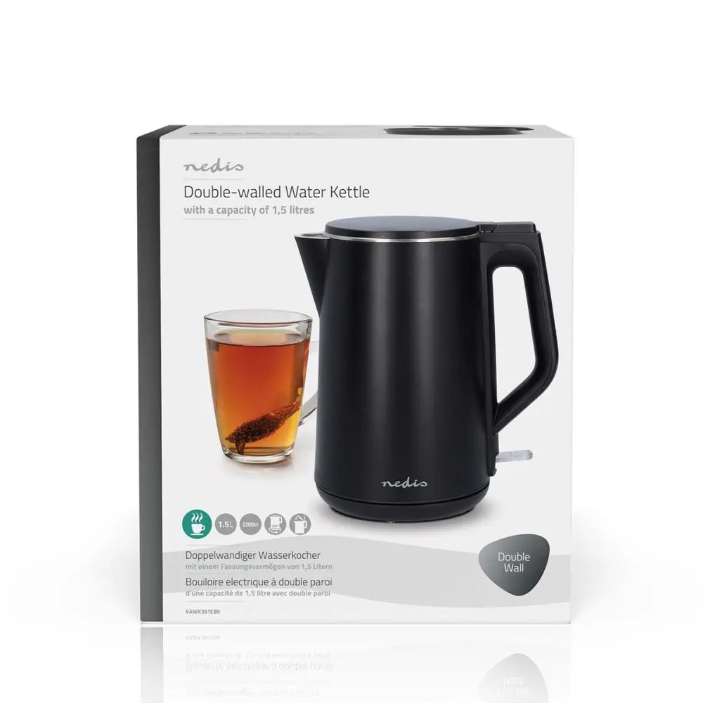 фото Електрочайник Nedis KAWK361EBK