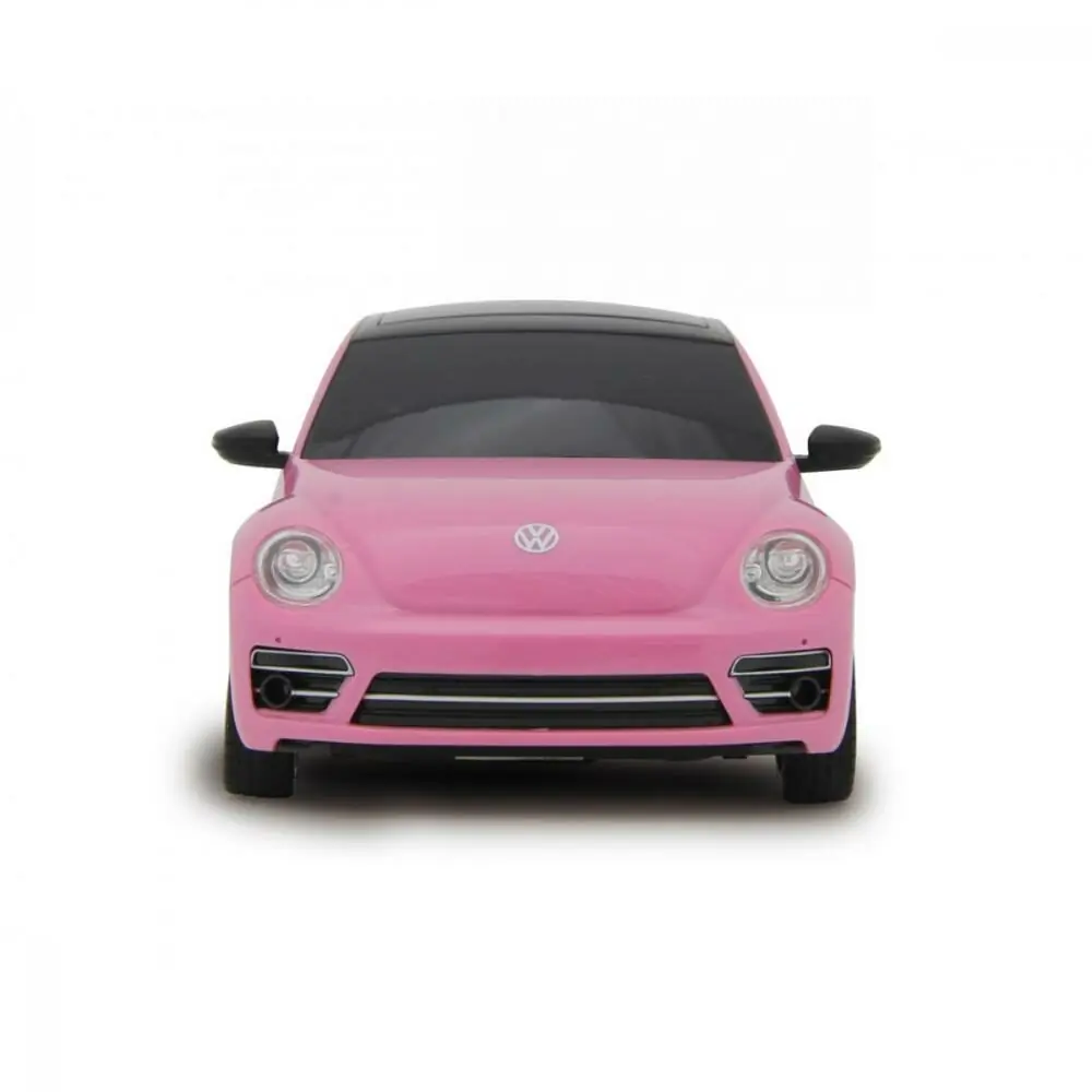 JAMARA 405110 – VW Beetle 1:18 RC Diecast Rojo 27 MHz – Vehículo de culto con neumáticos