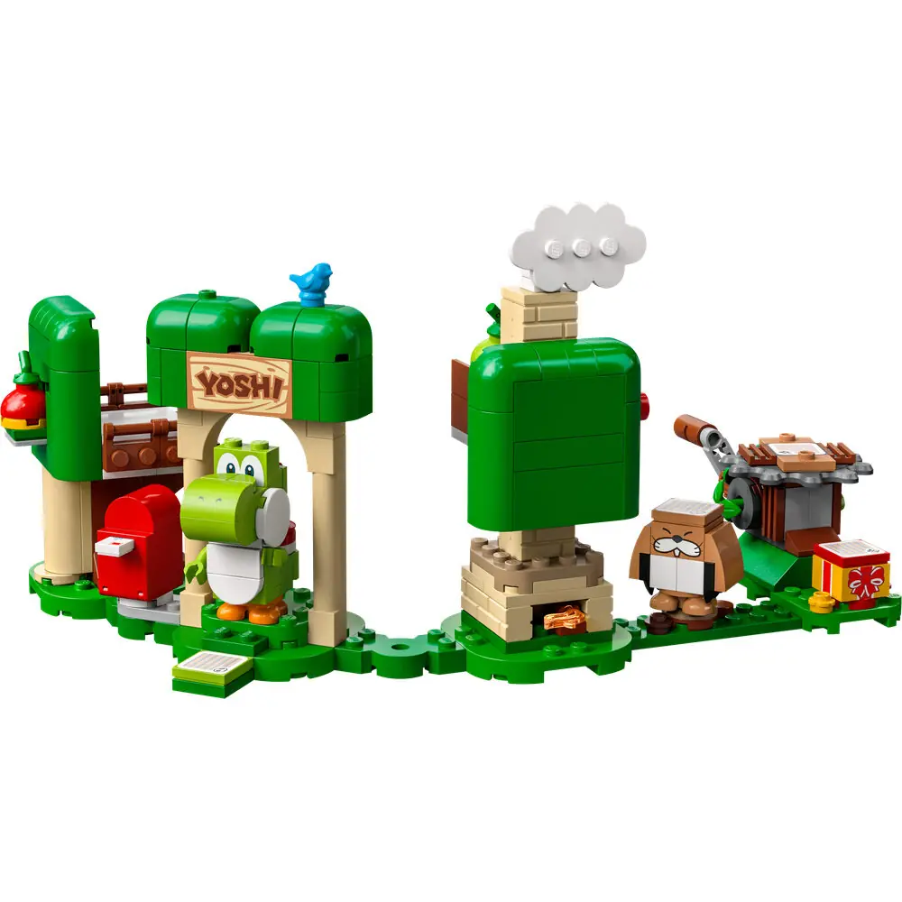фото Блочный конструктор LEGO Подарочный домик Йоши (71406) 1