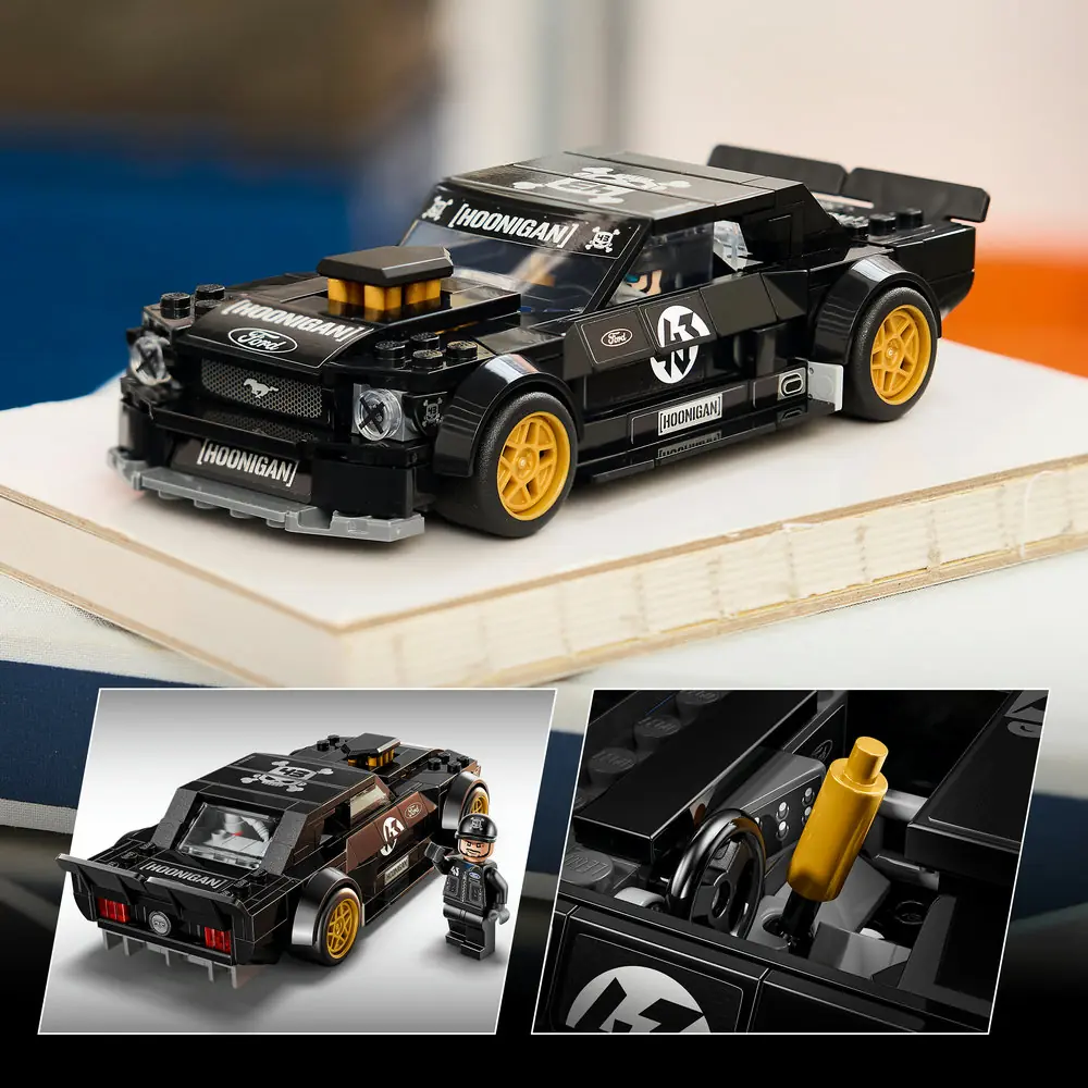 фото Авто-конструктор LEGO Speed Champions Ford Mustang Hoonicorn V1