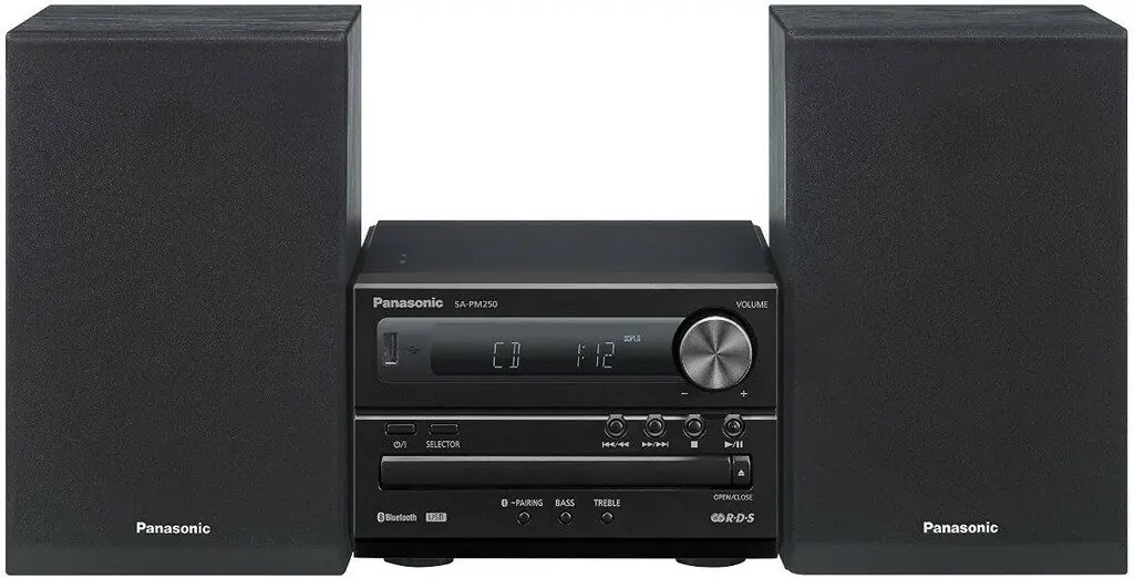 фото Мінісистема Panasonic SC-PM250EG-K