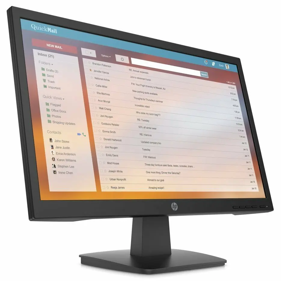 фото Монітор HP P22v G4 (9TT53AA)