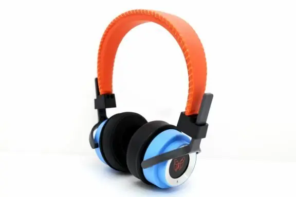 фото Навушники з мікрофоном Perfect Sound M100 Orange/Blue
