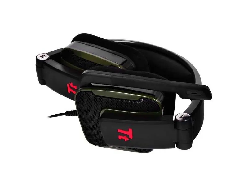 фото Навушники з мікрофоном Thermaltake eSPORTS Shock Battle Edition Green (HT-SHK002ECGR)