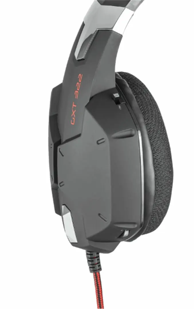 фото Навушники з мікрофоном Trust GXT 322 Black (20408)