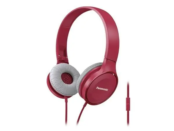 фото Навушники з мікрофоном Panasonic RP-HF100ME-P