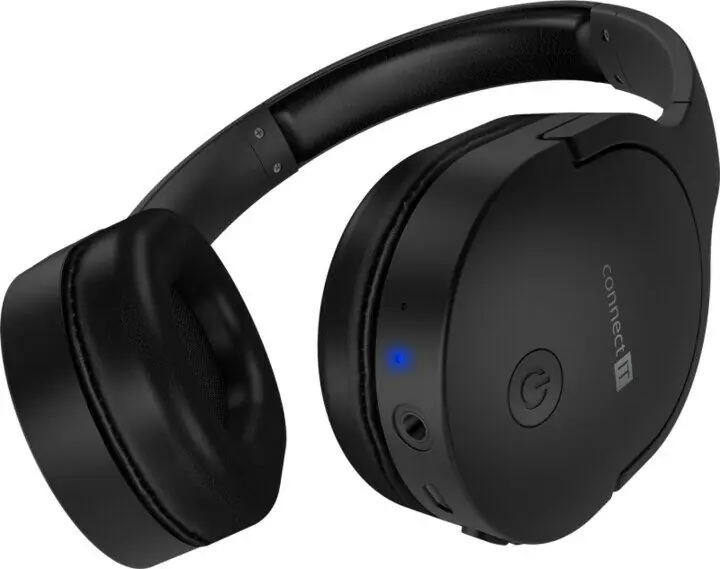 фото Навушники з мікрофоном Connect IT SuperSonic Black (CHP-0500-BK)