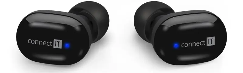 фото Навушники TWS Connect IT SensorTouch Black (CEP-7100-BK)