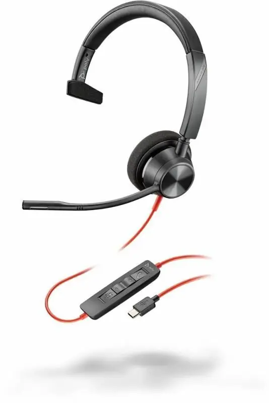 фото Спеціалізована гарнітура Poly Blackwire 3310 (214011-01) 2