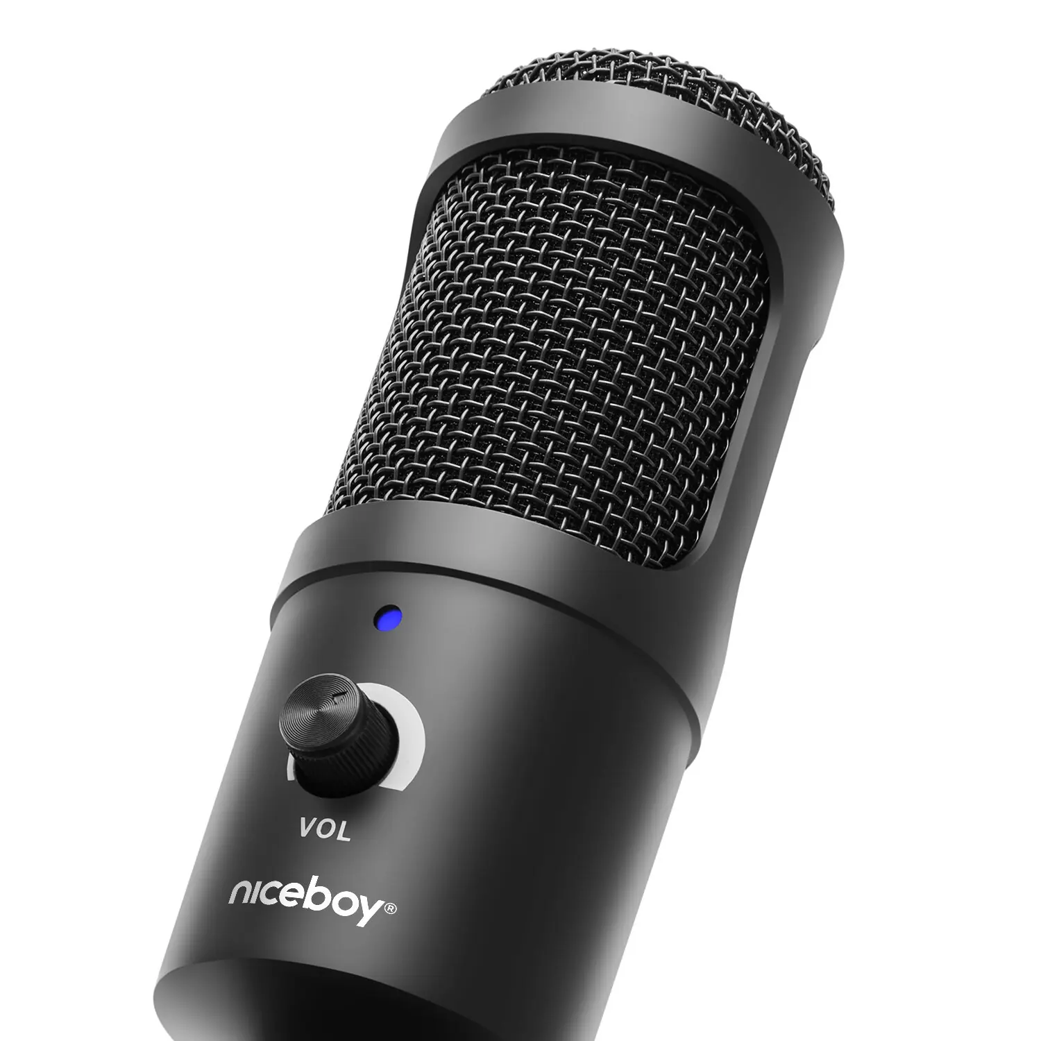 фото Мікрофон для ПК / для стрімінгу, підкастів Niceboy Voice Black