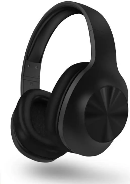 фото Навушники з мікрофоном Hyperbass Bass+ Black (HHP-3010-BK)