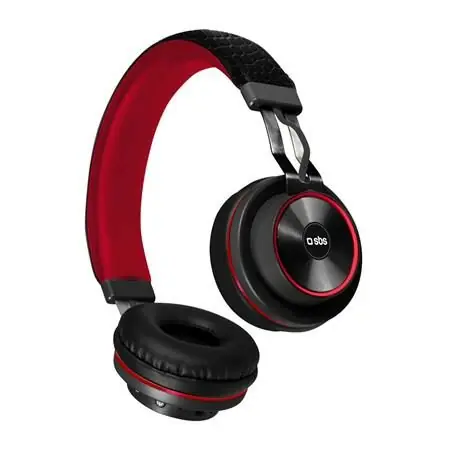 фото Навушники з мікрофоном SBS DJ UP Black/Red