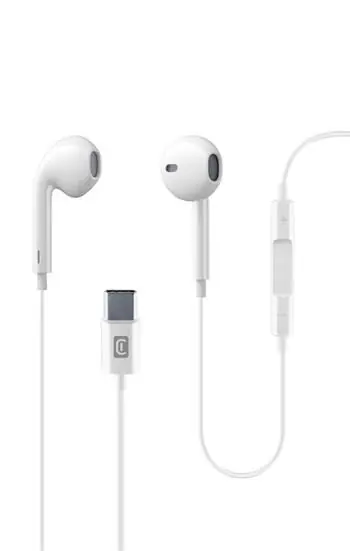 фото Навушники з мікрофоном Cellularline Orbit White