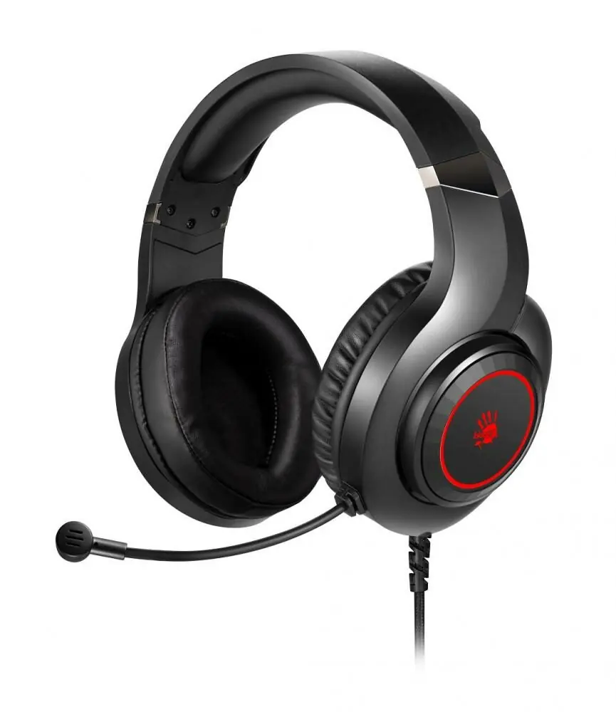 фото Навушники з мікрофоном Bloody G220 Black