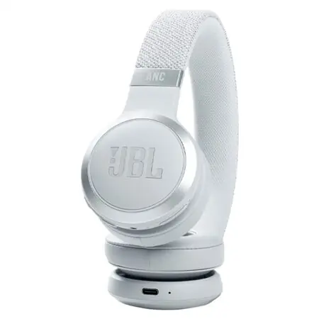 фото Навушники TWS ("повністю бездротові") JBL Live 460NC White (JBLLIVE460NCWHT)