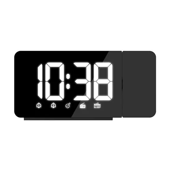 фото Настільний годинник з будильником Solight CA04 Black