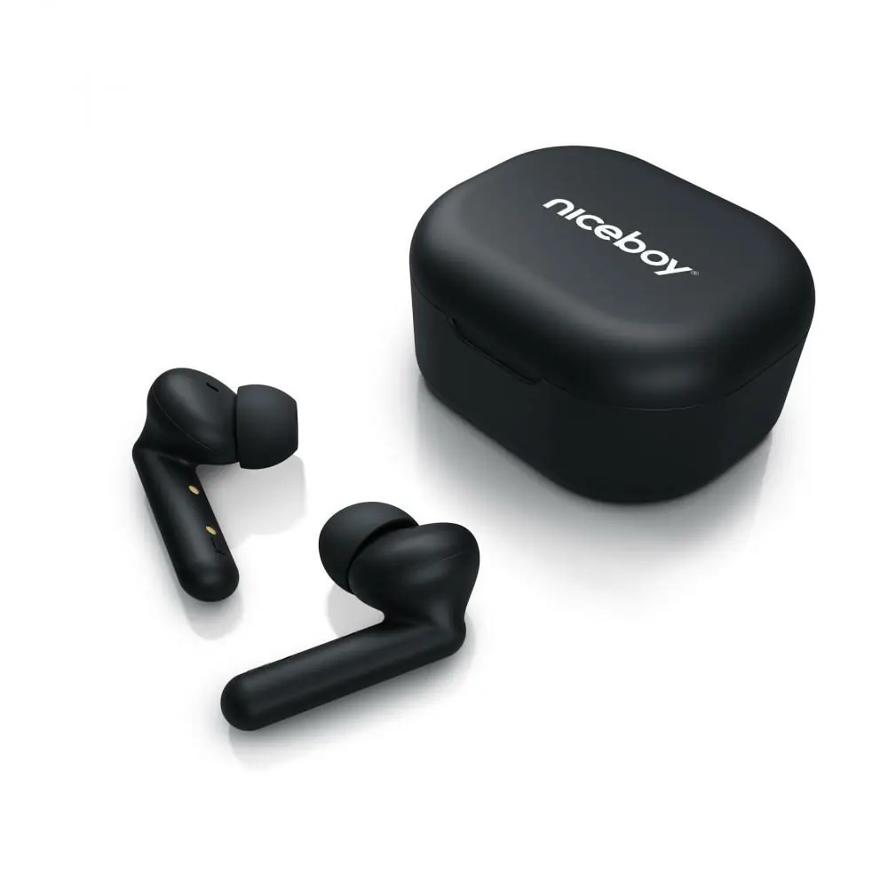 фото Навушники TWS Niceboy Hive Pins 3 Black