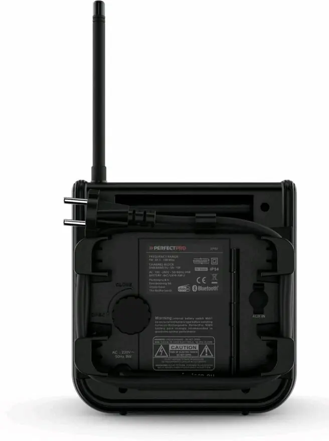 фото Радіоприймач PerfectPro Dabpro Black