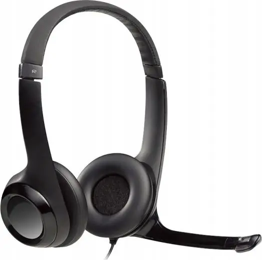 фото Навушники з мікрофоном Logitech H390 Black (981-000014) 2
