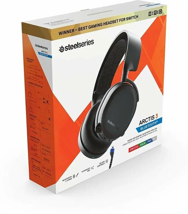 фото Навушники з мікрофоном SteelSeries Arctis 3 Black (61485)