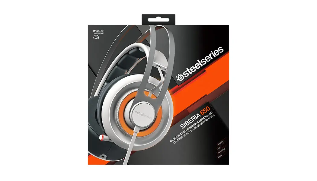 фото Навушники з мікрофоном SteelSeries Siberia 650 White (51192)