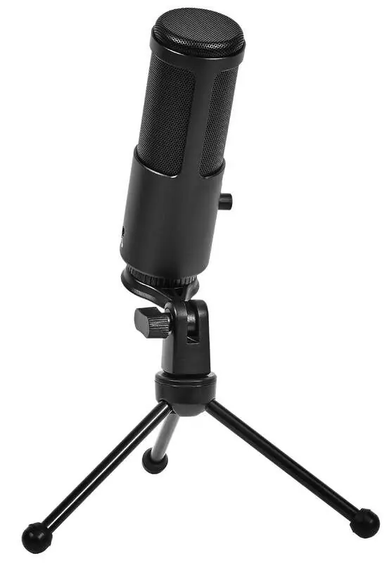 фото Мікрофон студійний/ для ПК Lorgar Soner 521 Black