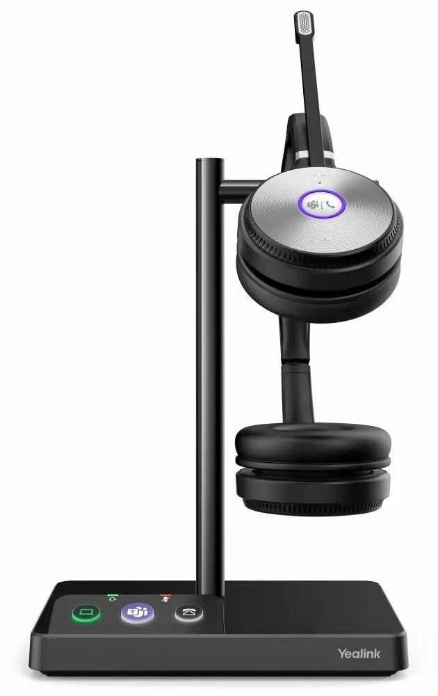 фото Навушники з мікрофоном Yealink WH62 Black (10001291)