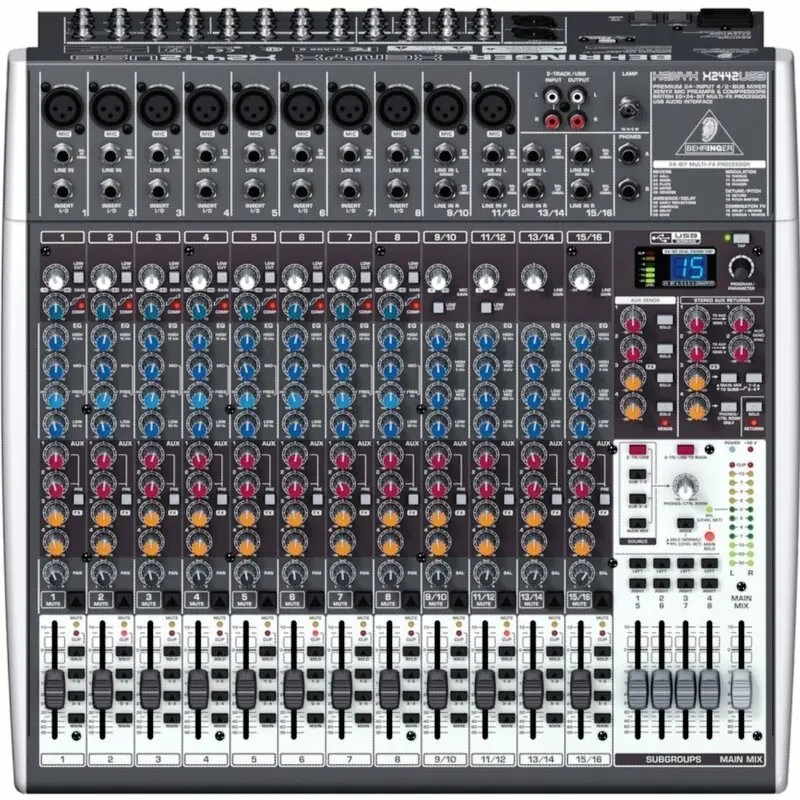 фото Мікшерний пульт Behringer Xenyx X2442USB