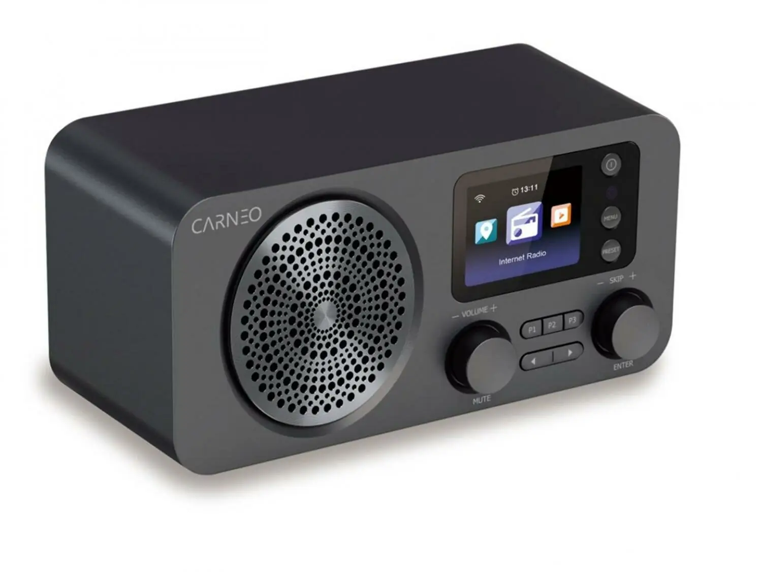 фото Радіоприймач Carneo IR700 Black