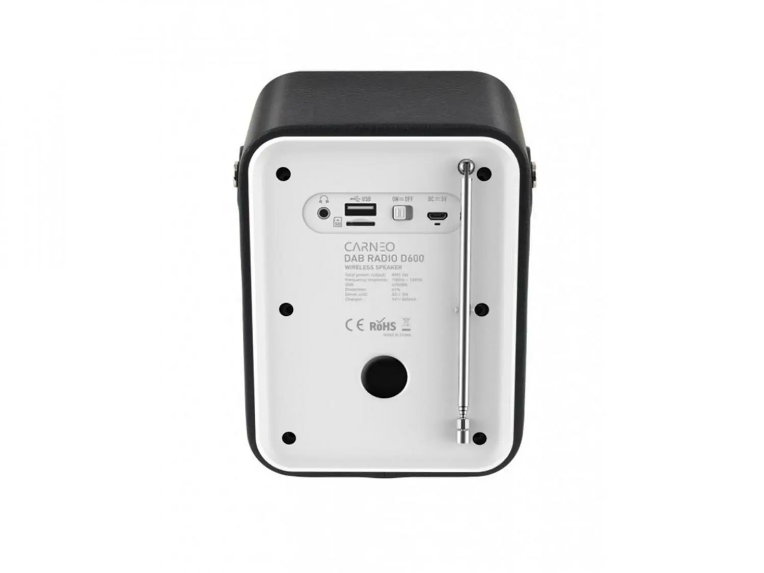 фото Радіоприймач Carneo D600 White