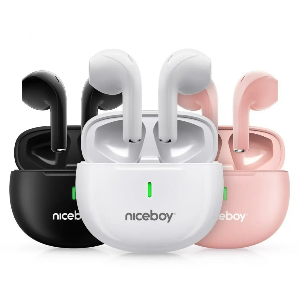 фото Навушники TWS Niceboy Hive Beans POP White