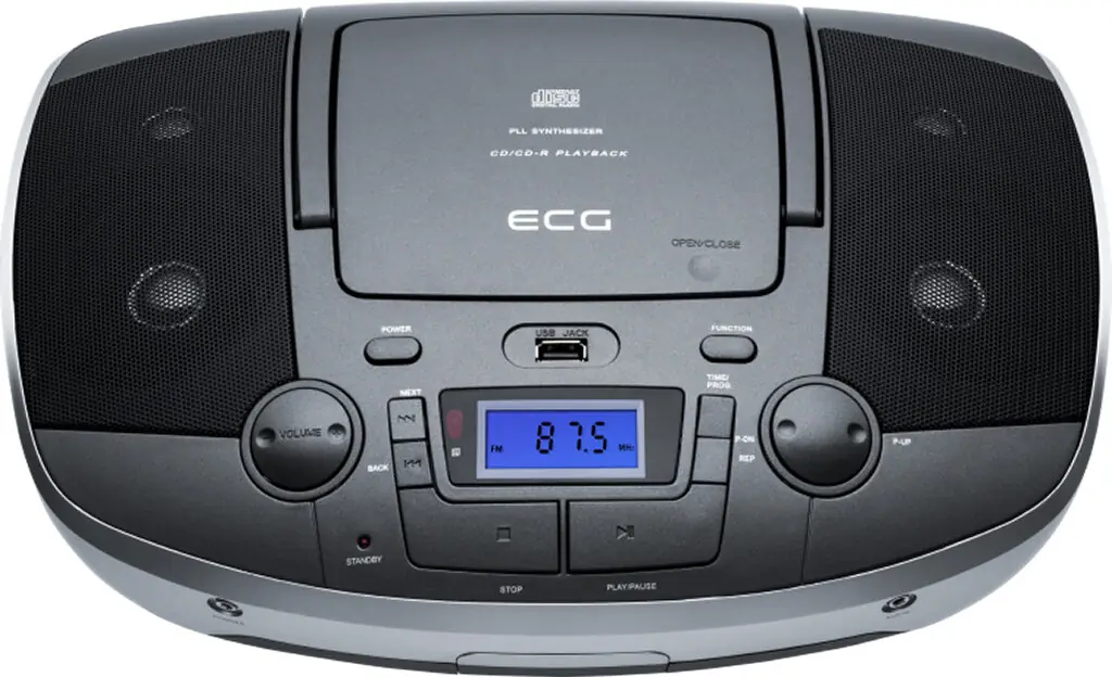 фото Радіоприймач ECG CDR 1000 U Titan Silver