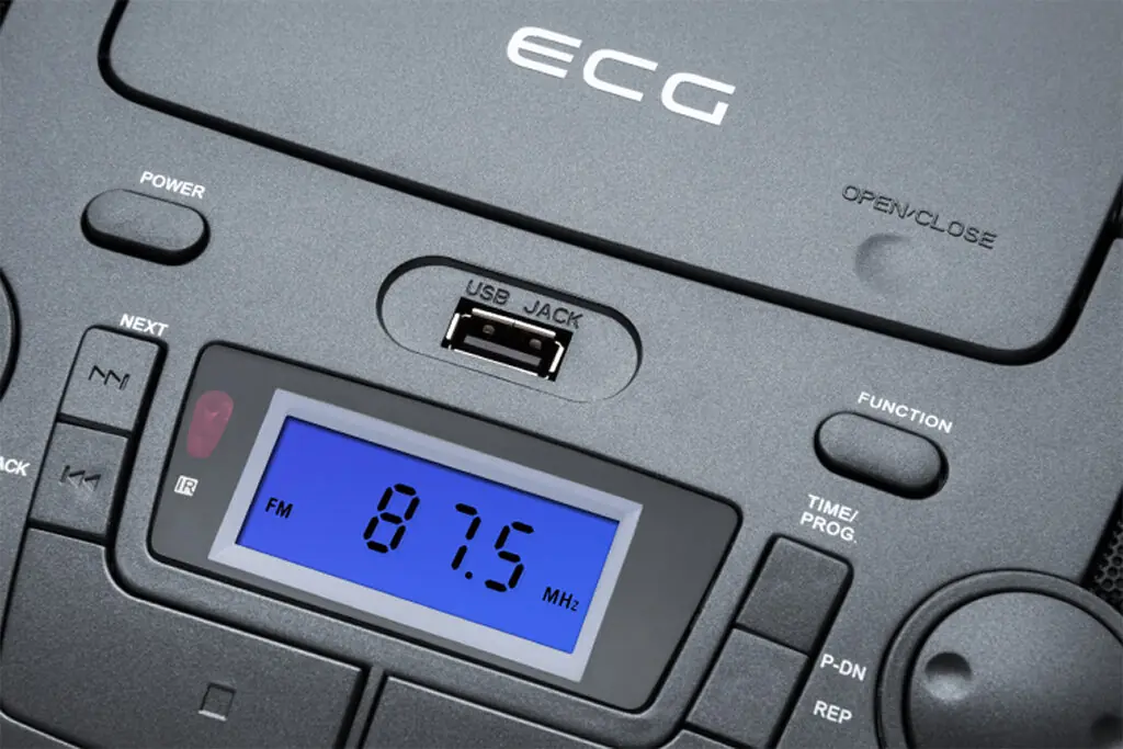 фото Радіоприймач ECG CDR 1000 U Titan Silver