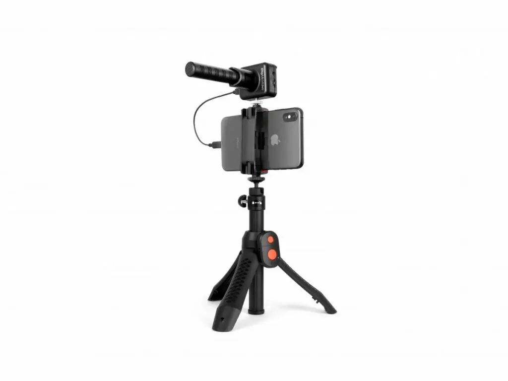 фото Микрофон для цифровой камеры/для мобильных iOS и Android устройств IK Multimedia iRig Mic VIDEO 2