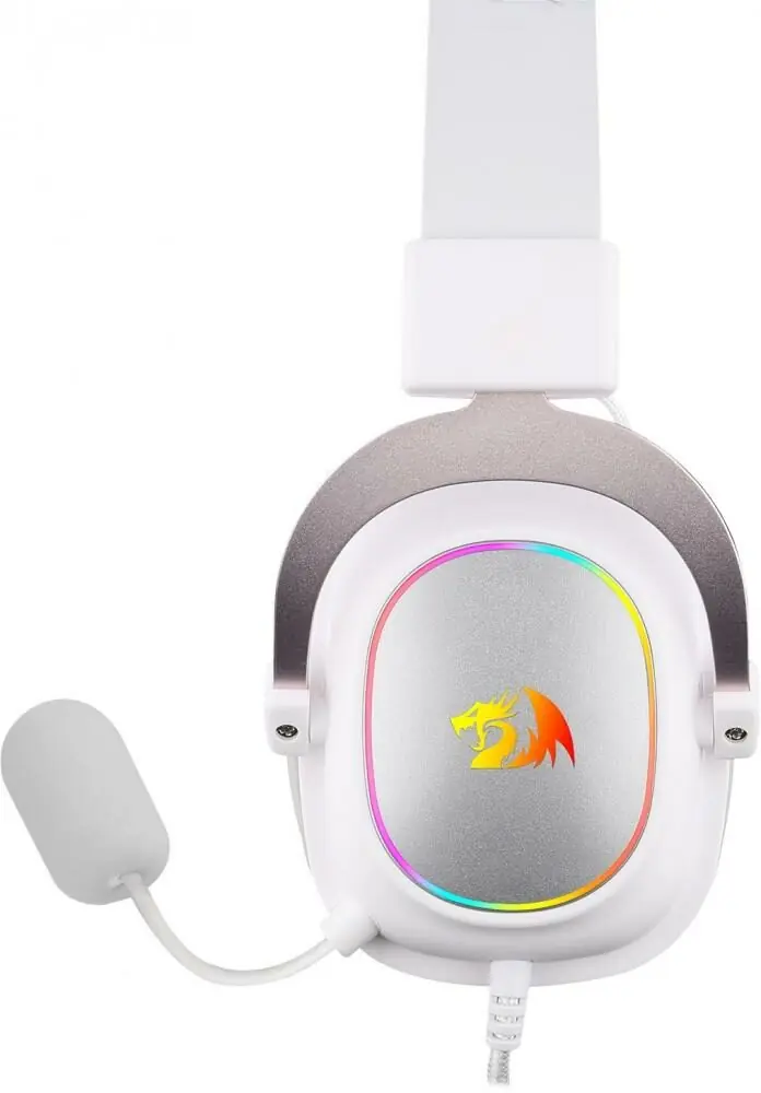 фото Навушники з мікрофоном Redragon H510 Zeus X RGB White
