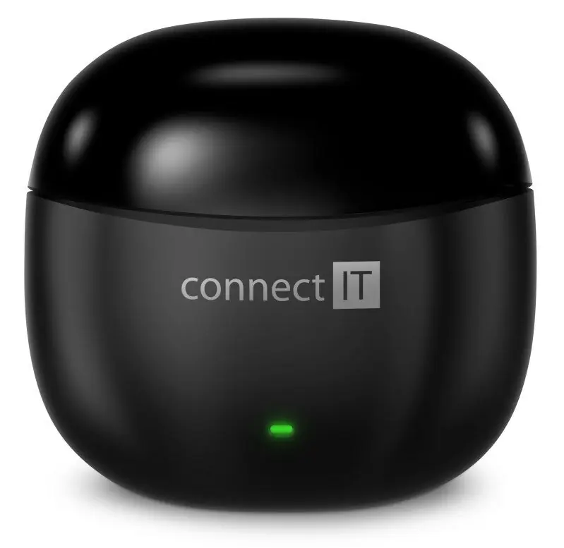 фото Навушники TWS Connect IT SonicBass Black (CEP-1100-BK)