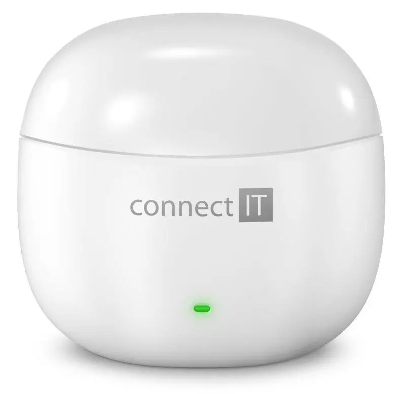 фото Навушники TWS Connect IT SonicBass White (CEP-1100-WH)