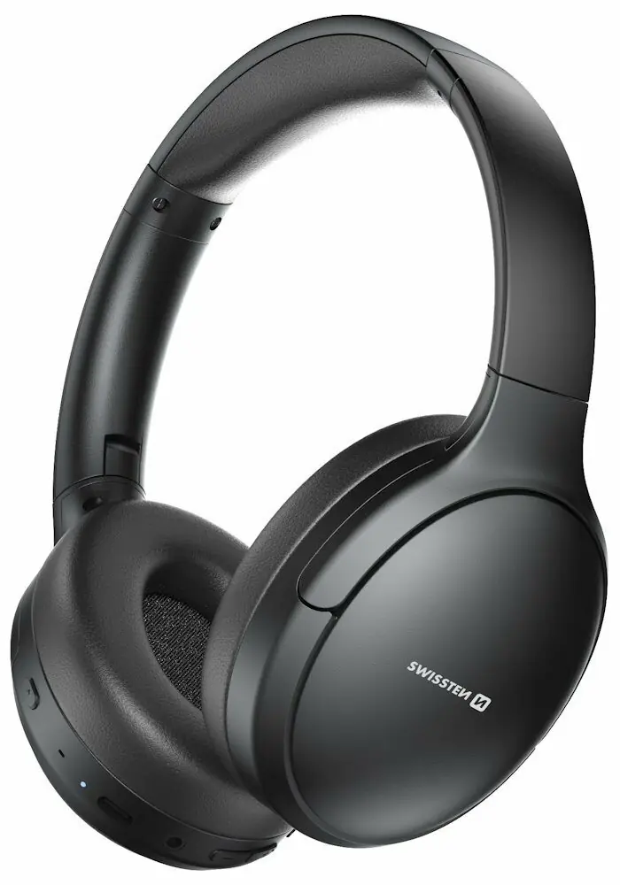 фото Навушники без мікрофону Swissten Pure Black